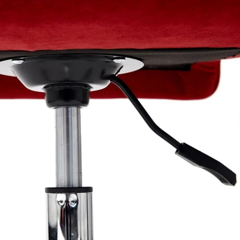 Кресло ZERO бордовый (флок)