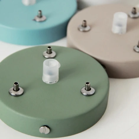Подвесной светильник Cylinder B D48 Green By ImperiumLoft Cylinder-B01 (220V, на тросе, круглые)