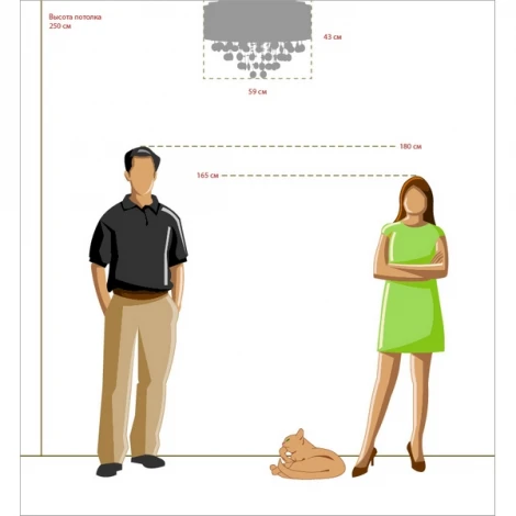 Потолочный светильник MW-Light Каскад 244018910