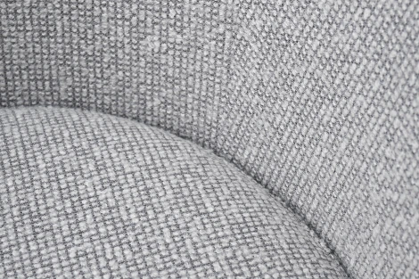 Кресло Garda Decor Napoli-3K-Santo1400-SVSER (Серый)