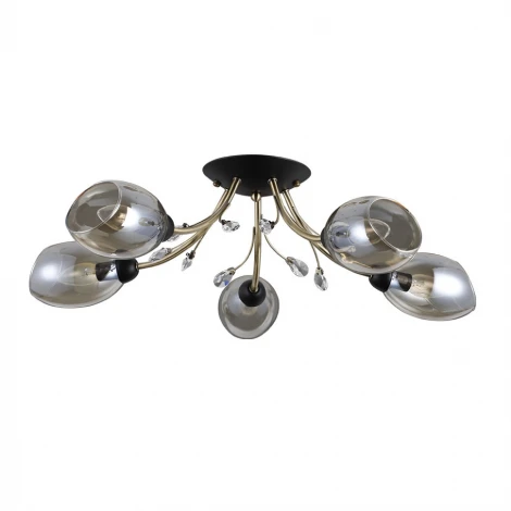 Потолочная люстра Seven Fires Shilla SF4019/5C-AB-BK