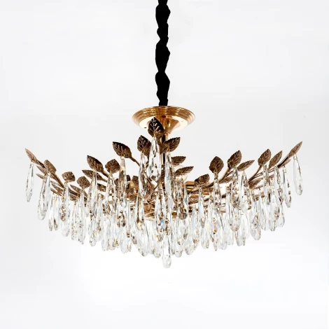 Подвесная люстра хрустальная Modelux MODELUX ML.6747.6 GD