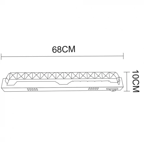 Настенный светильник Arte Lamp Treno A1418AP-1CC