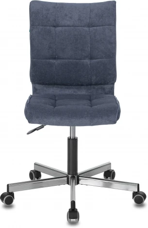 Кресло Бюрократ CH-330M/LT-27 без подлокотников темно-синий крестовина металл Stool Group арт.УТ000002991