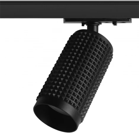 Трековый светильник однофазный TR40-GU10 BK под лампу MR16 черный Б0054199 ЭРА (220V)