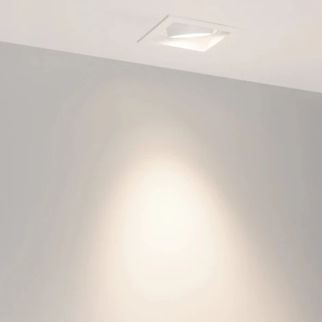 Встраиваемый светильник светодиодный MS-VORTEX-BUILT-S117x117-20W Day4000 (WH-WH, 40 deg, 230V) (Arlight, IP20 Металл) 057919