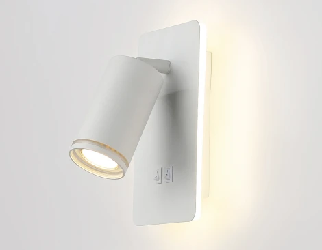 Настенный светильник светодиодный для чтения с выключателем Ambrella WALLERS FW2465 (220V)