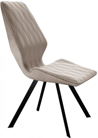 Стул 242M B03 BEIGE/ ножки черные Dikline 00-00062373