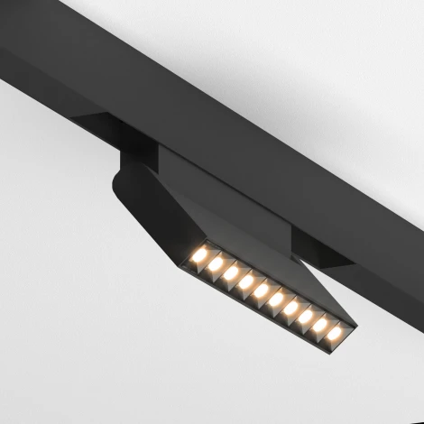 Трековый светильник магнитный Elektrostandard Slim Magnetic HL02 85010/01 12W 3000K (черный) (LED, 48V)