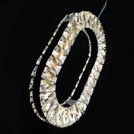 Подвесной светильник светодиодный хрустальный с регулировкой цветовой температуры Modelux MODELUX ML.9040.370 CR