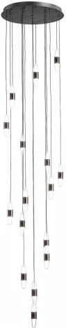 Подвесная люстра LED Lussole Hopkins LSP-7401 (220V, на проводе)