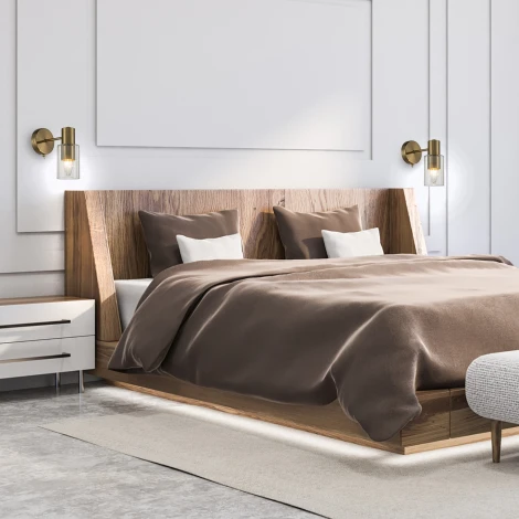 Бра Escada Diversity 2120/1A E14*40W Gold (220V, выключатель)