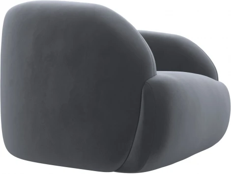 Кресло Лига-041 (Серый/Велюр) Лига Диванов арт.121946