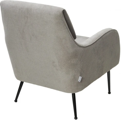 Кресло M-City MAGDA Cato-16 серый, ткань / черный каркас