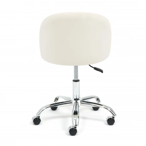 Кресло MELODY молочный (флок)