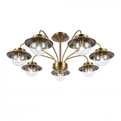 Потолочная люстра на штанге Evoluce Garonni SLE110102-07 (220V, шарики)