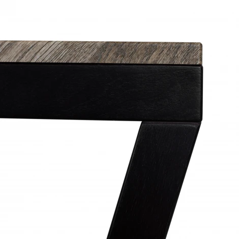 Стол журнальный BeautyStyle 32 дуб крымский состаренный/серый бетон/венге Mebelik 009359