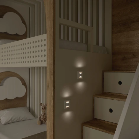 Встраиваемая LED подсветка МУН (белый матовый) Werkel W1154501 (a057494)