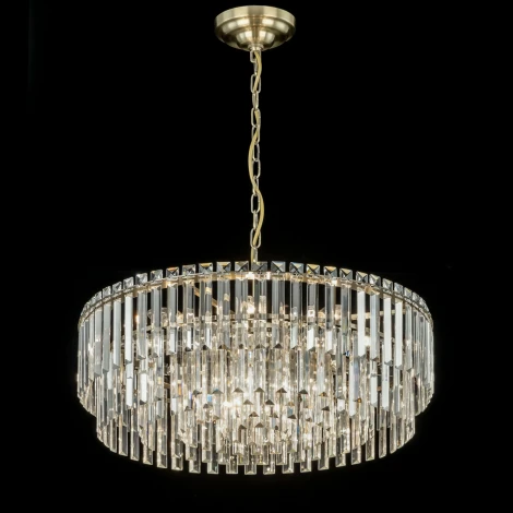 Подвесная люстра Citilux Фонда CL303223 (220V, хрусталь, на цепи)