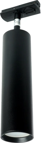 Светильник трековый однофазный Feron AL194 48541 GU10, черный (220V, круглые)