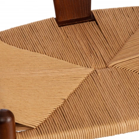 Стул WISHBONE (mod.CB2212) дерево вяз, 57*50.5*79.5, Темный Орех (№5) Tetchair 12826