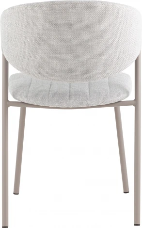 Стул Харпер ткань рогожка серо-голубой каркас серый матовый Stool Group (арт.УТ000038934)