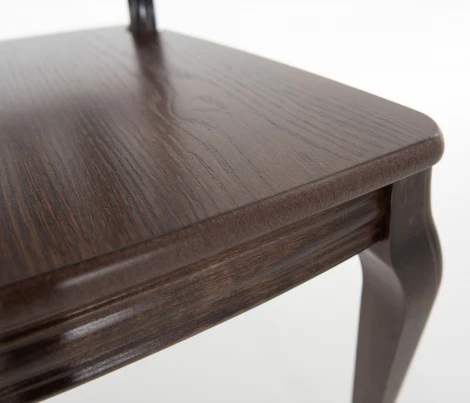 Стул Кабриоль, Жесткий, Орех темный, Аврора