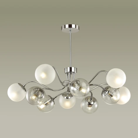 Потолочная люстра на штанге Lumion Candice 4554/10C (220V, шарики)