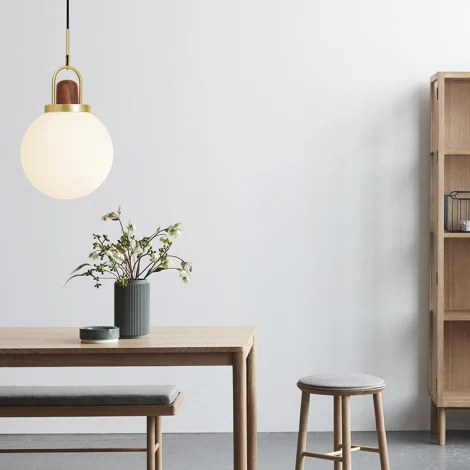 Подвесной светильник Arc Globe Шар D30 ImperiumLoft 101295-26 (191840-26) (220V, на проводе, шар)