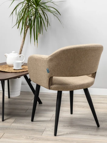 Стул R-Home Oscar Браун/Чёрный