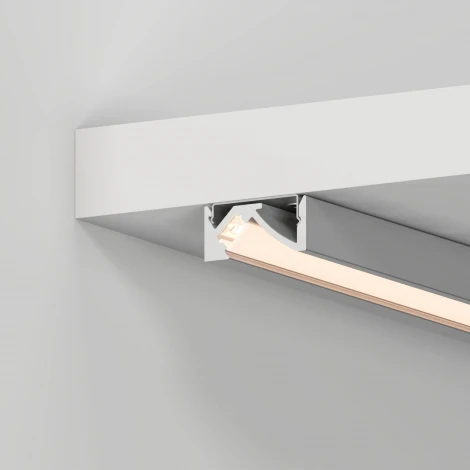 Профиль SL-BEVEL-W21-2000 ANOD (Arlight, Алюминий) 043687