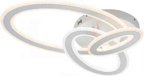 Потолочная люстра Escada Volume 10241/3 LED*130W White (ночной режим, 220V, пульт управления)