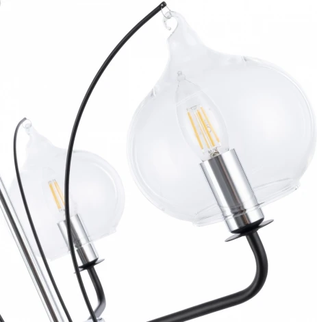 Потолочная люстра на штанге Arte Milano Napoli-321007 321007/5 BK.CR (220V)