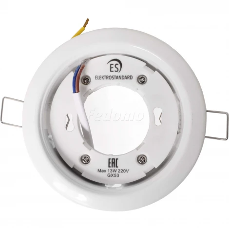 Встраиваемый точечный светильник Elektrostandard 1035 GX53 WH белый (220V)