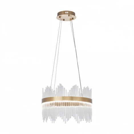 Подвесная люстра Arte Milano Venezia 311033/D500 BS (регулировка яркости, LED, 220V, хрусталь, пульт управления, на тросе, круглые)