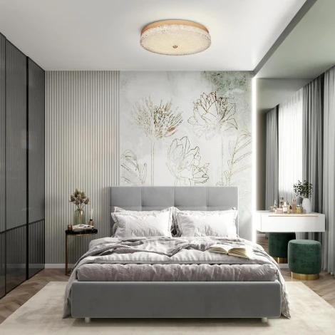 Потолочный светильник светодиодный с пультом с регулировкой цветовой температуры и яркости LED4U L1116-500 GD