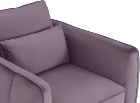 Кресло Amsterdam ОГОГО (арт.664758), (Ткань/Фиолетовый)