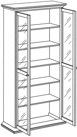 Шкаф двухдверный ОГОГО 331343