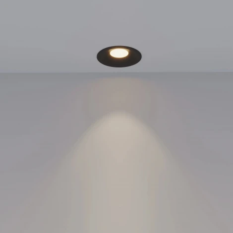 Встраиваемый точечный светильник MS-HARBOR-R123-20W Warm3000 (BK, 50 deg, 230V) (Arlight, IP20 Металл) 048278 (LED)