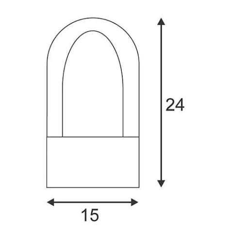 Наземный светильник Slv Rusty 229430