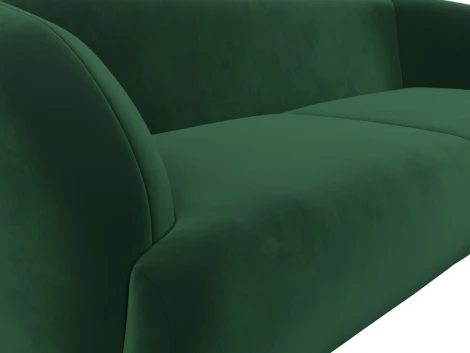 Диван прямой Лига-041 (Зеленый/Велюр) Лига Диванов арт.122201