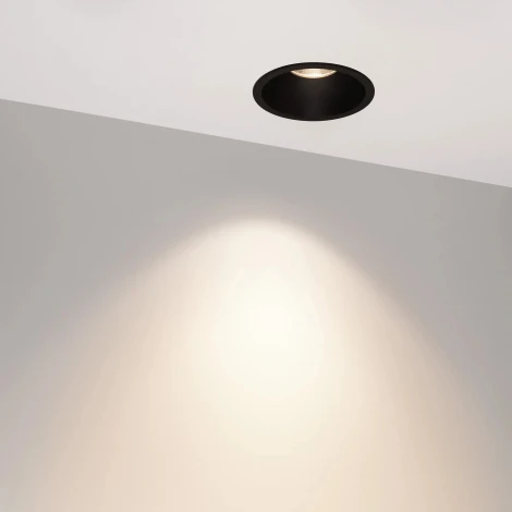 Встраиваемый точечный светильник MS-HARBOR-R106-15W Day4000 (BK, 50 deg, 230V) (Arlight, IP20 Металл) 048281 (LED)