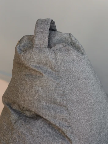 Кресло мешок Dreambag Груша Серая Рогожка (2XL, Классический) 5021831