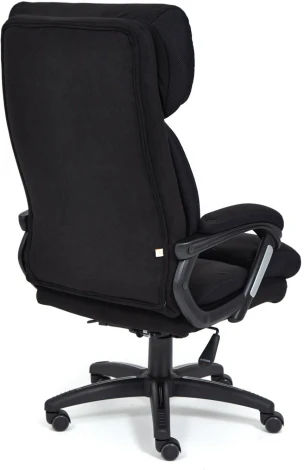 Кресло DUKE флок/ткань, черный/черный , 35/TW-11 Tetchair 14040