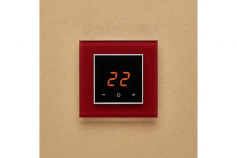 Терморегулятор AURA ORTO 3004 RED DARK (ТЕМНЫЙ КРАСНЫЙ)