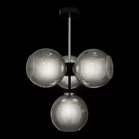 Потолочная люстра на штанге 33 Идеи CHN800M.04.17CH.BL-S13GR (220V, шарики)
