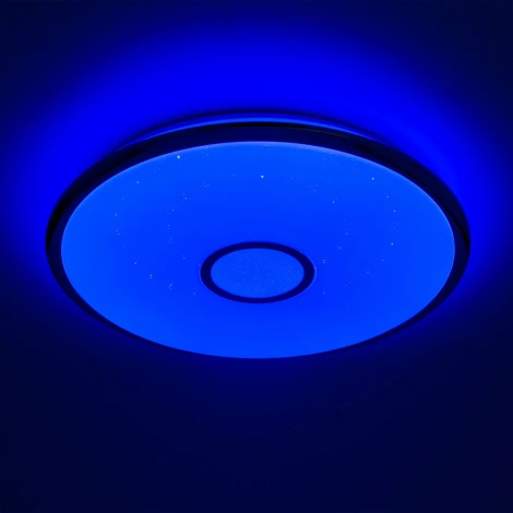 Потолочный светильник RGB круглый Citilux Старлайт Смарт CL703A80G (LED, 220V, умный дом - Алиса, Маруся, Сири)