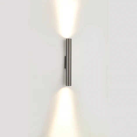 Светильник настенный Donolux Compass DL20763W10MS2 2х10W 2069Lm 3000К матовое серебро