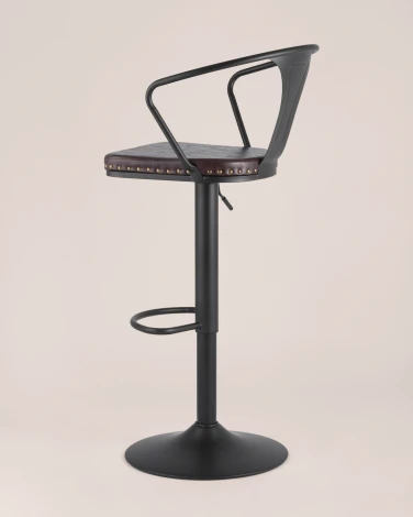 Стул барный Stool Group TOLIX ARMS SOFT черный матовый УТ000001296