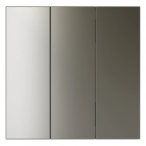 Клавиши для выключателя/переключателя трехклавишного Voltum S70 VLS000504 (шелк)